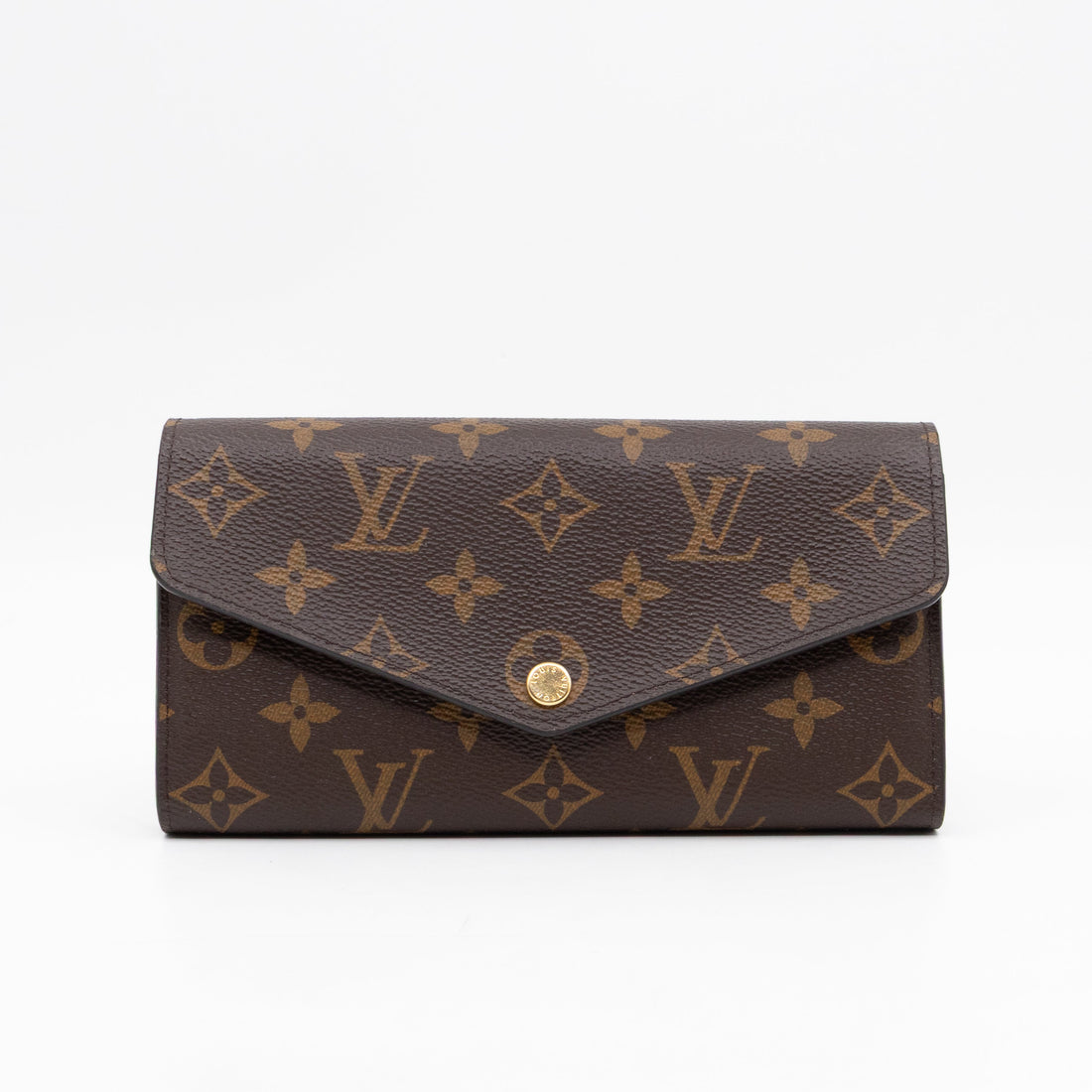Louis-vuitton Sarah Wallet Monogram Brown