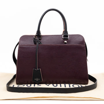 Louis-vuitton Vaneau GM Violet Epi Leather