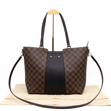 Louis-vuitton Jersey Damier Ebene Black