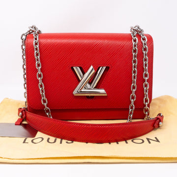 Louis-vuitton Twist MM Epi Leather Coquelicot Red