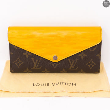 Louis-vuitton Long Marie-Lou Wallet Yellow Epi Leather