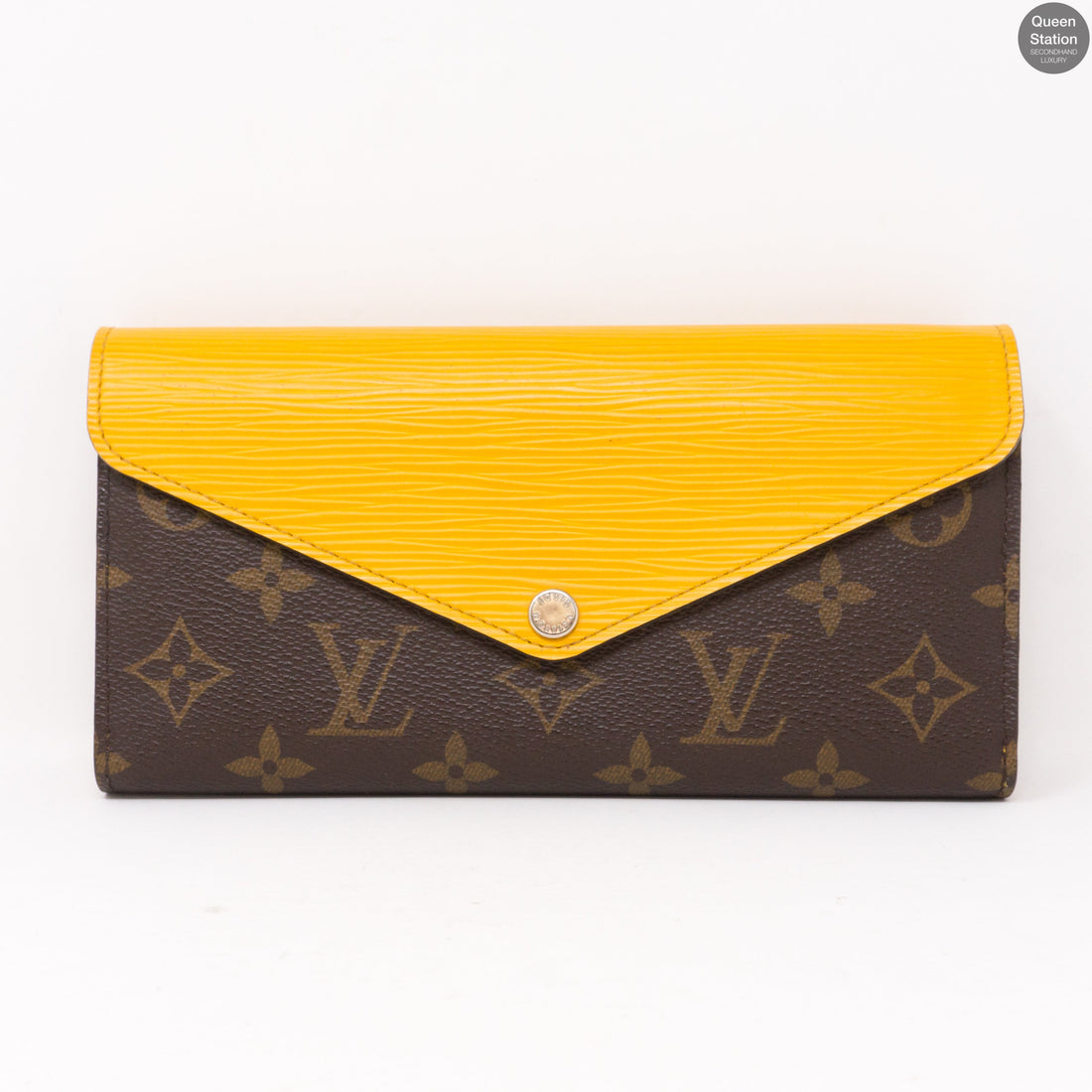Louis-vuitton Long Marie-Lou Wallet Yellow Epi Leather