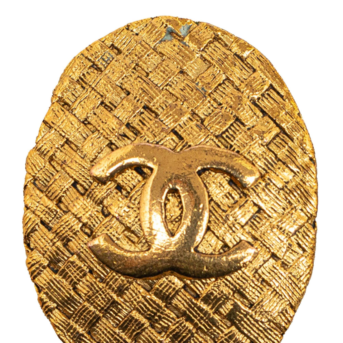 CHANEL CC Clip On Earrings Costume Earrings