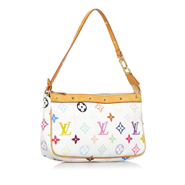 Louis Vuitton Pochette Accessoires Multicolor Monogram Canvas