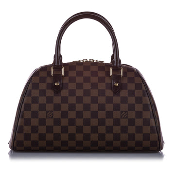 Louis-Vuitton Damier Ebene Ribera MM Brown