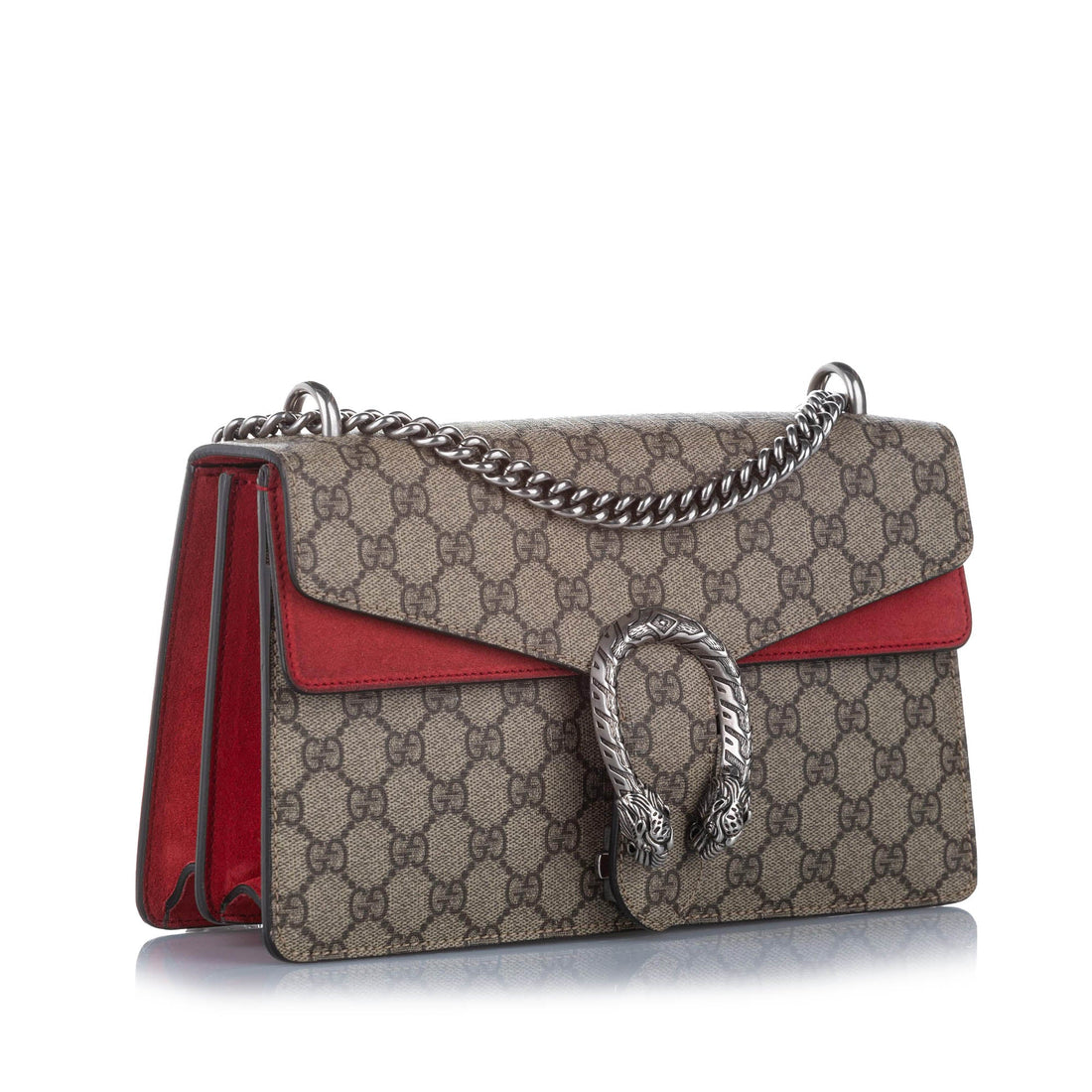 Gucci GG Supreme Dionysus Shoulder Bag Brown