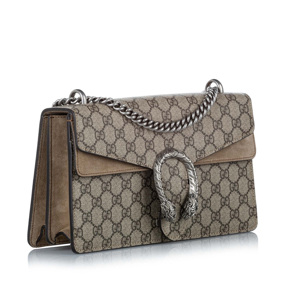 Gucci GG Supreme Dionysus Shoulder Bag Brown