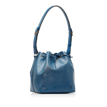 Louis Vuitton Petit Noé Blue Epi