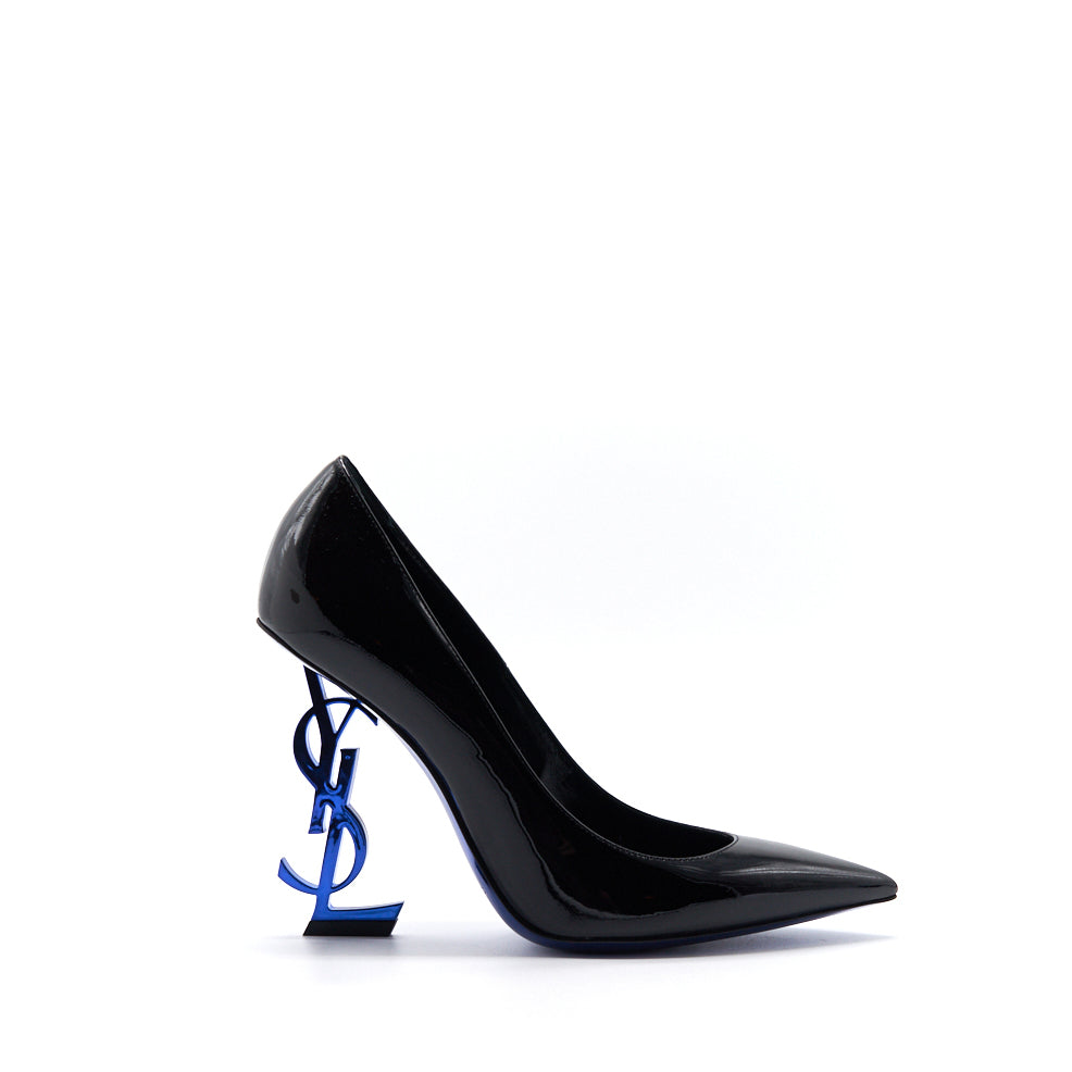 Saint Laurent Paris Black New 1:1 Rep Leather Opyum Pointed Toe Pumps