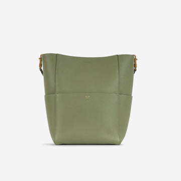 Celine Celine - Sangle Bucket Bag - Sage Green CalBNkin GHW -