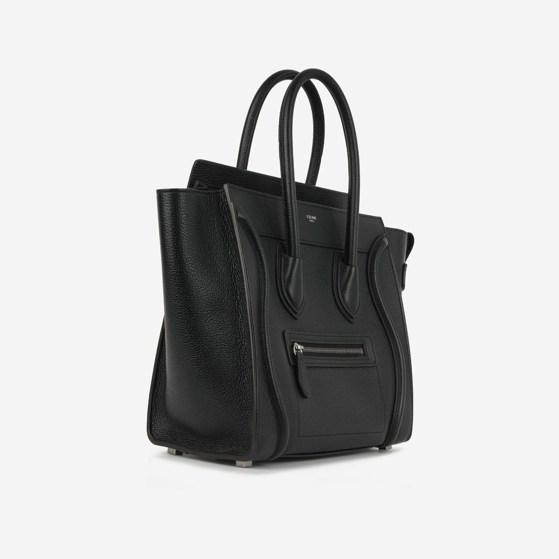 Celine Celine - Micro Luggage Tote - Black CalBNkin SHW -