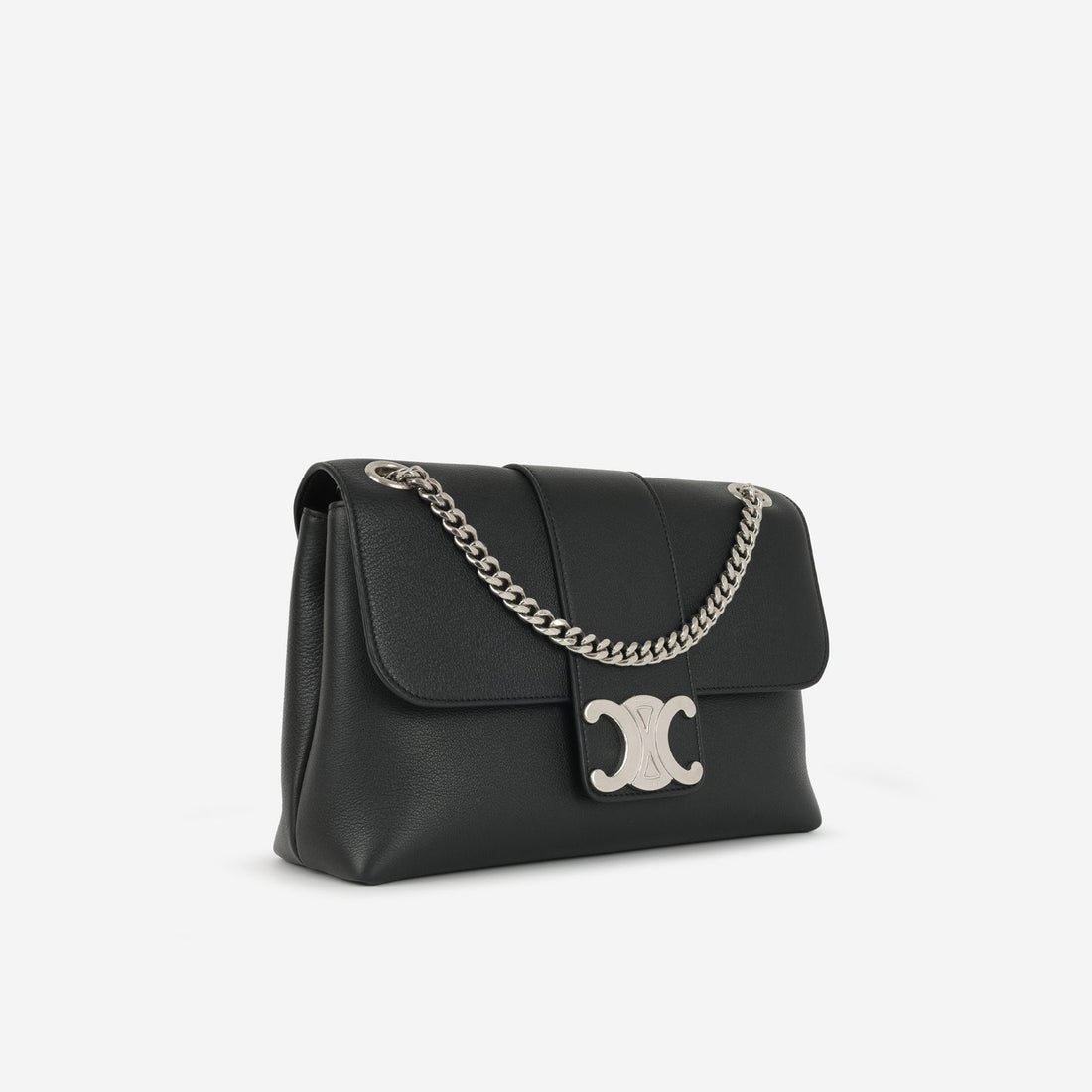 Celine - Medium Victoire Bag - Black CalBNkin SHW -