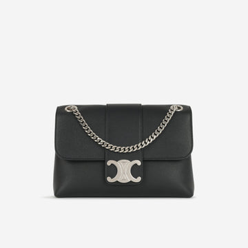 Celine - Medium Victoire Bag - Black CalBNkin SHW -