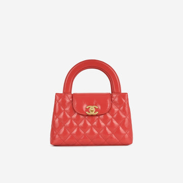 Chanel Small Kelly Re-Edition Red aged CalBNkin GHW