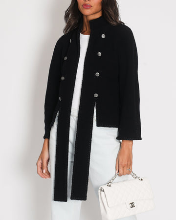 Pearl Street Bags Chanel Navy 2008 Cruise Accent Jacket with Tassel Detailing FR 38 (UK 10)