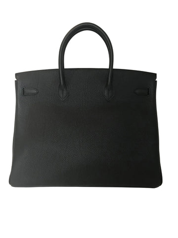 HermÃÂ¨s Birkin 40 Black Bag PHW