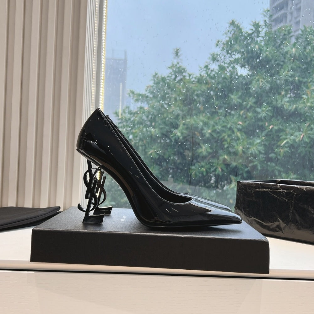 YSL OPYUM PUMPS IN ALL BLACK 4720110NPVV1000