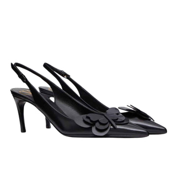 VO GARAVANI PAPIER PHALÃNE SLINGBACK PUMPS BLACK