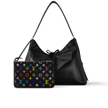LV X TAKASHI MURAKAMI CARRYALL VIBE MM BLACK 29CM M13105