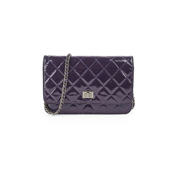 Top Quality Chanel Reissue  Wallet On Chain WOC Purple