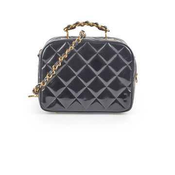 Top Quality Chanel Cube  Vanity Black