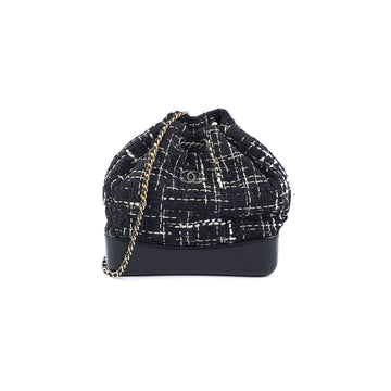 Top Quality Chanel Small Gabrielle Tweed Backpack