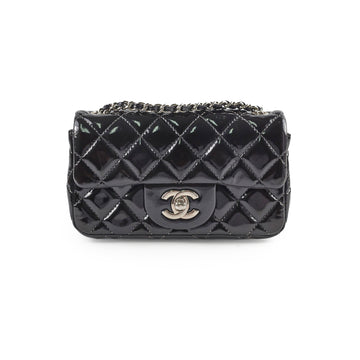 Top Quality Chanel Extra Mini  Flap Black