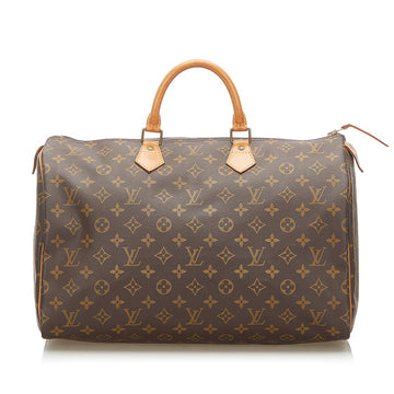 Louis-Vuitton Louis Vuitton Monogram Speedy 40 Brown