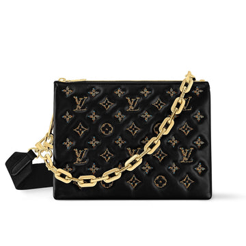 LV COUSSIN PM BLACK GOLD 26CM M12448