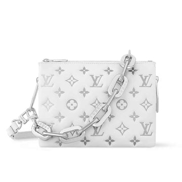 LV COUSSIN BB WHITE 21CM M11957