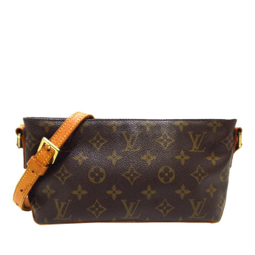 Louis-Vuitton Monogram Trotteur Brown