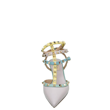 Valentino Rockstud Caged Slingback Ankle Strap 37.5