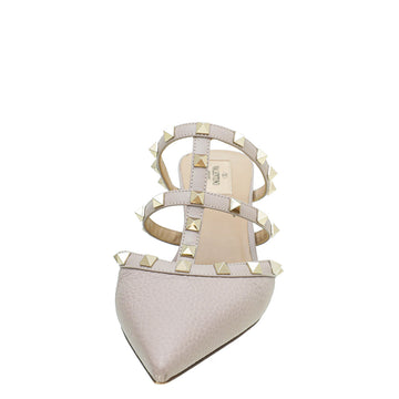 Valentino Poudre Rockstud Caged Mules 39