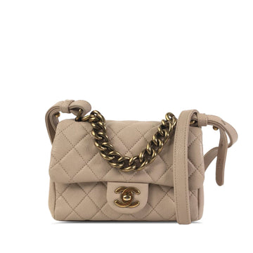 CHANEL Mini Paris Rome CalBNkin Trapezio Bag