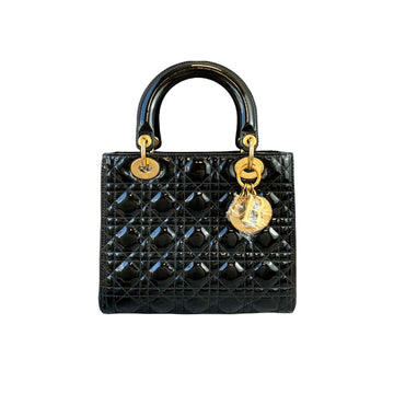 Lady Dior Medium New 1:1 Repl Black GHW
