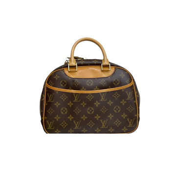 Louis-Vuitton Monogram Deauville Coated Canvas Brown GHW