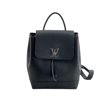 Louis-Vuitton LockMe Backpack CalBNkin Black SHW