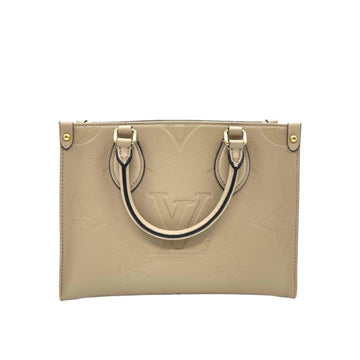 Louis-Vuitton MM Onthego Monogram Empreinte Turtledove GHW