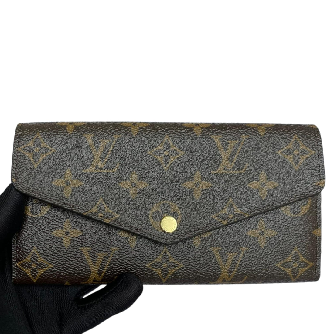 Louis-Vuitton Sarah Wallet Rose Ballerine GHW