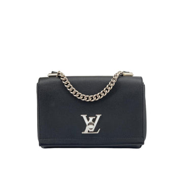 Louis-Vuitton BB Lockme II CalBNkin Black SHW