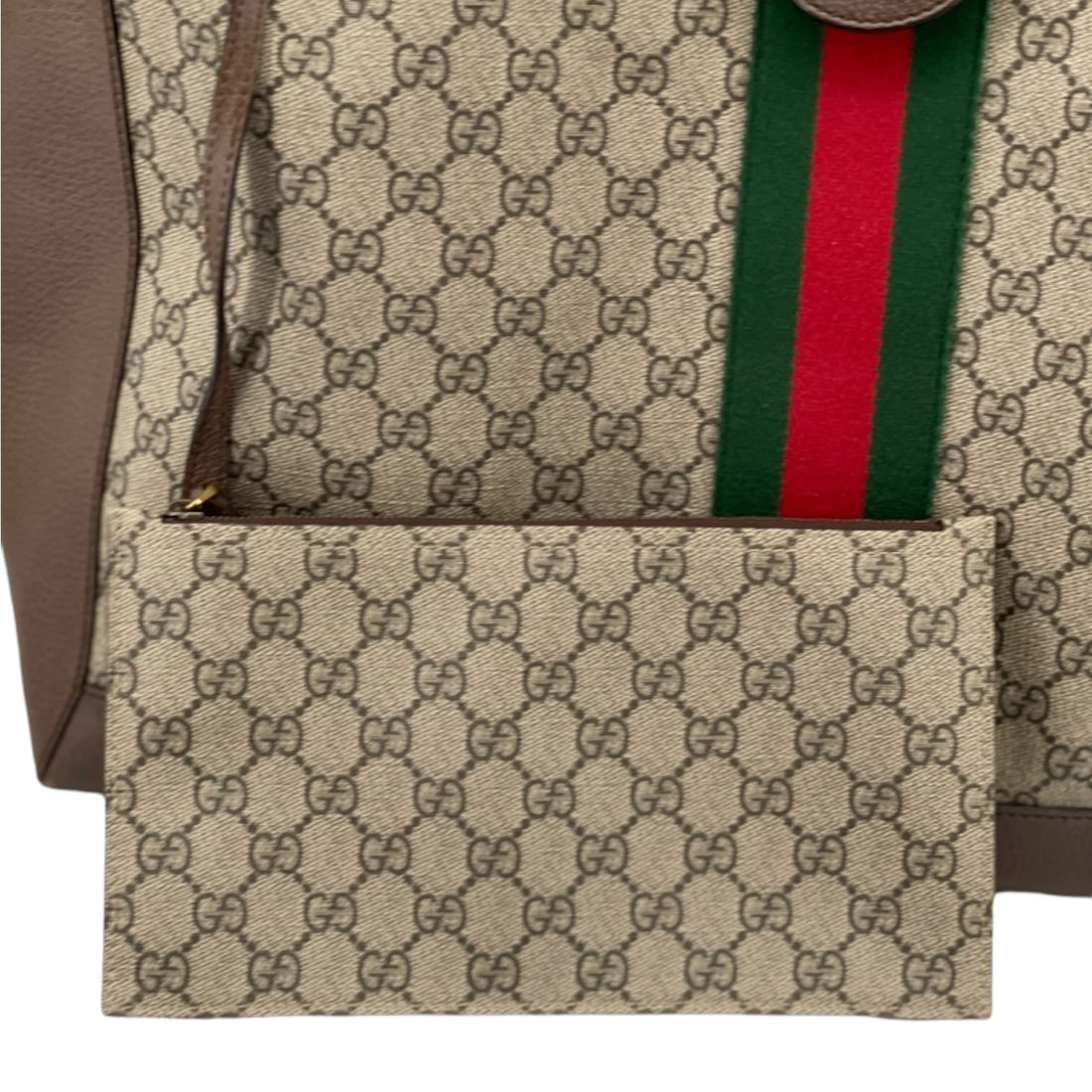 Gucci Medium Ophidia Soft GG Supreme Tote GHW