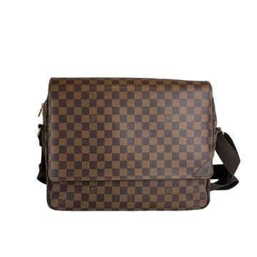 Louis-Vuitton MM Shelton Damier Ebene Canvas GHW