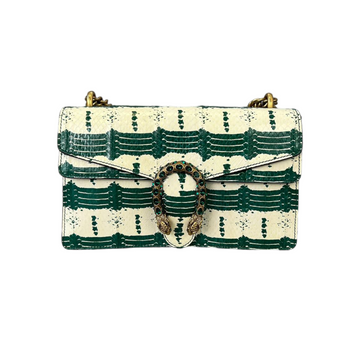 Gucci Dionysus Small Python Green White GHW