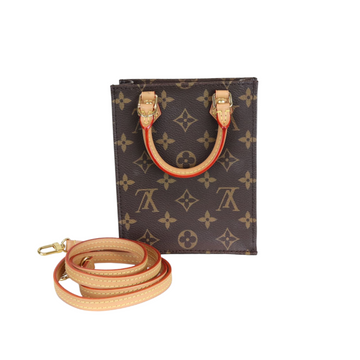 Louis-Vuitton Nano Petit Sac Plat Monogram GHW