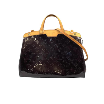 Louis-Vuitton Vernis Brea GM Purple Bag
