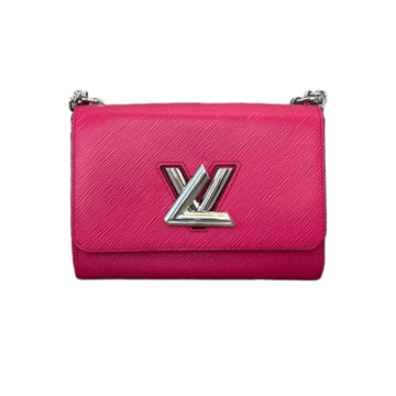 Louis-Vuitton Medium Epi Twist Shoulder Bag MM Pink SHW