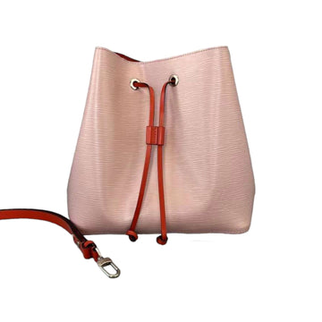 Louis-Vuitton Epi Neo Noe Rose Ballerine Orange SHW