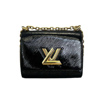 Louis-Vuitton Electric Epi Twist Shoulder Bag PM Black GHW