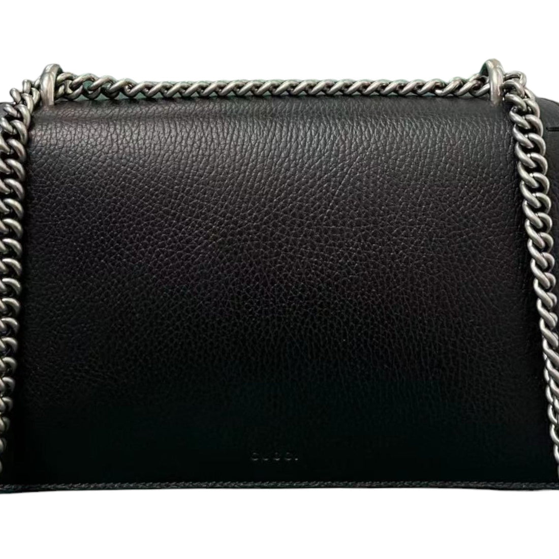 Gucci Dionysus Small Shoulder Pebbled CalBNkin Black SHW