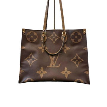 Louis-Vuitton On the go GM Reverse Large Brown GHW
